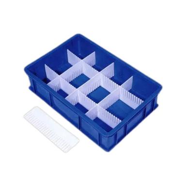 Industrial Plastic Partition Crate Size: Different Available