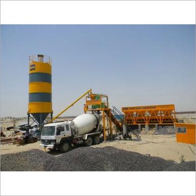 Good Quality Pan Mixer Plant With Silo Model Vp30