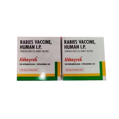 Human I.P Rabies Vaccine Shelf Life: 2 Years