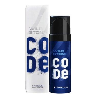 Blue Wild Stone Code Titanium Body Perfume For Men 120Ml