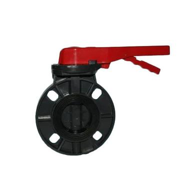 Red Manual Butterfly Valve