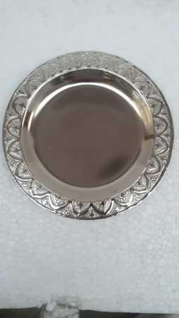 MOROCCAN ROUND TREY WITH BEAUTIFUL BORDER