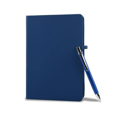 Blue Corporate Diary And Pen Set