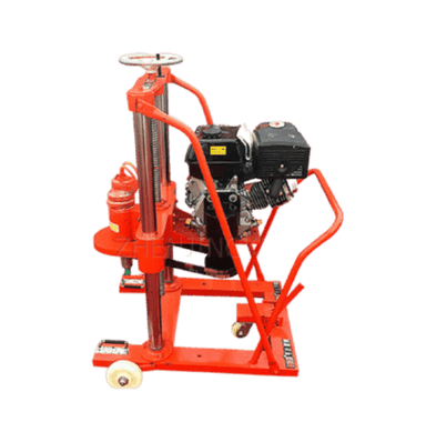 Pavement Core Drilling Machine With Petrol Engine - 5.5 Hp And 100Mm Dia Dimension(L*W*H): 40" X 29" X 51" (Lxwxh)