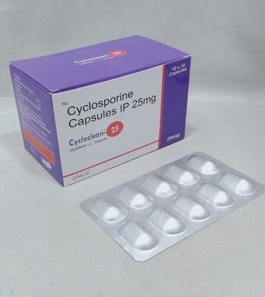  साइक्लोस्पोरिन कैप्सूल सामान्य दवाएं
