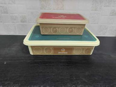Brown  Or Yellow Sweet Box With Iml Printing