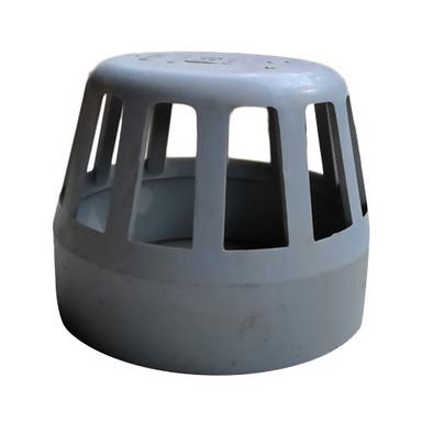 Silver Pvc Vent Cowl Cap