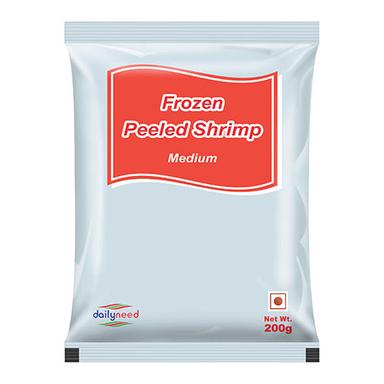 Multicolor Frozen Peeled Shrimp Packaging Pouch