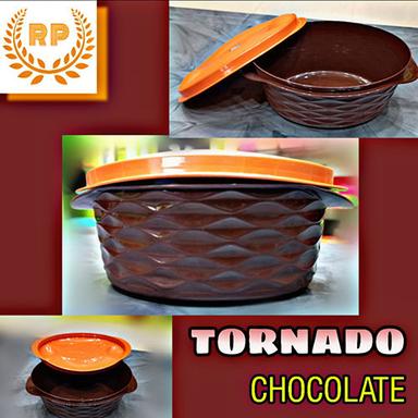 Tornado Chocolate Plastic Container