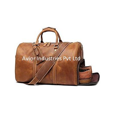 Brown Leather Duffle Bags