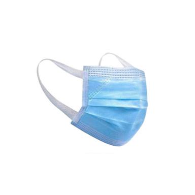 Blue Surgical 3 Layer Face Mask With Soft Ear Loop