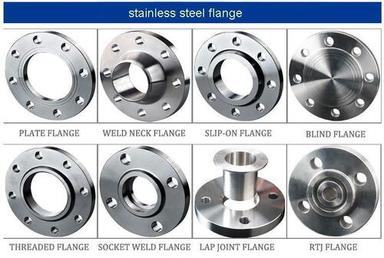 Silver Stainless Stee Flange