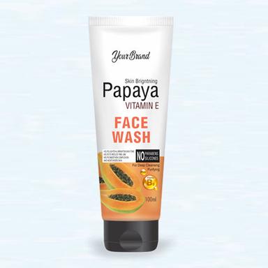 100Ml Papaya Vitamin E Face Wash Ingredients: Herbal
