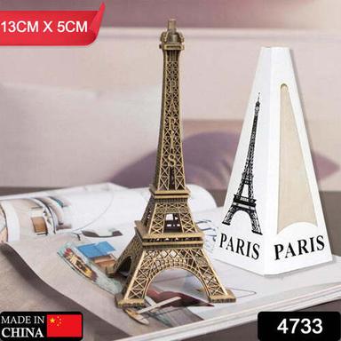 Mix Color Antique Finish 3D Metal Paris Eiffel Tower
