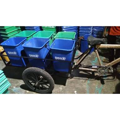Hdpe Dustbin Garbage Rickshaw Size: Different Available