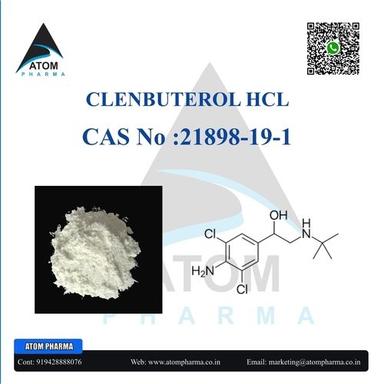 Clenbuterol Hcl Api Powder Cas No: 21898-19-1