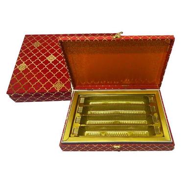 Laminated Material Red Wedding Box