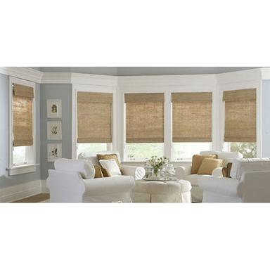 Brown Windows Bamboo Blinds