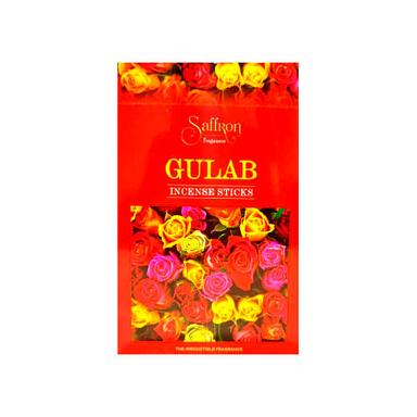 Eco-Friendly Gulab Saffron Fragrance Incense Sticks