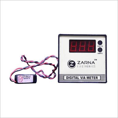 White Single Phase Digital  Ampere Volt Meter (Model: 1 Phase Avm)