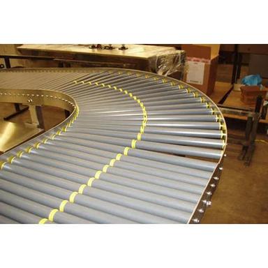 Silver Gravity Roller Conveyor