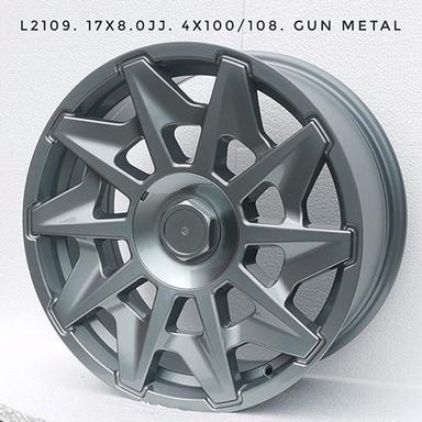 4 Inch X 100Mm Gun Metal Car Alloy Wheels Usage: Industrial