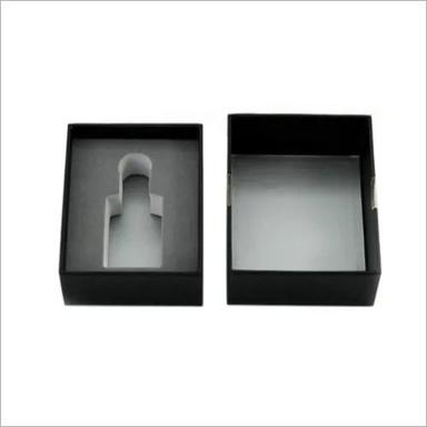 Black Cardboard Perfume Packaging Box