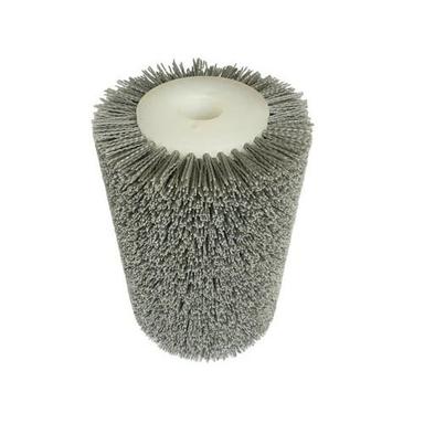Cylindrical Grey Nylon Abrasive Brush Size: Different Sizes Available