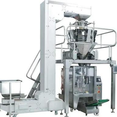 White Automatic Namkeen Packing Machine