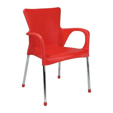  पर्यावरण के अनुकूल लाल प्लास्टिक की कुर्सी