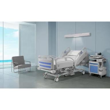 White Mild Steel Hospital Bed
