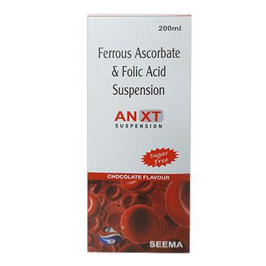 200 Ml Ferrous Ascorbate And Folic Acid Suspension General Medicines