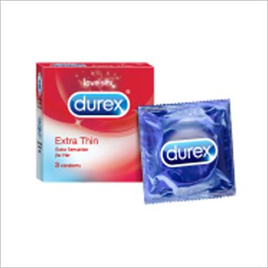 White Durex Condoms  Extra Thin