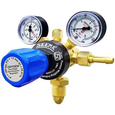 Forged Brass Two Stage Oxygen Gas Pressure Regulator