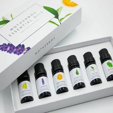 White Essential Oils Packaging Box