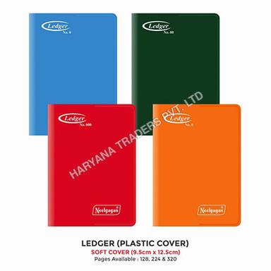 High Quality Ledger Pocket Size (No. 0 00 000) (9.5 X 12.5Cm) Soft Cover Plastic (Pvc)
