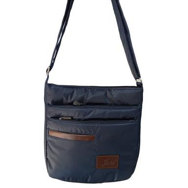 Blue Polyester Sling Bags