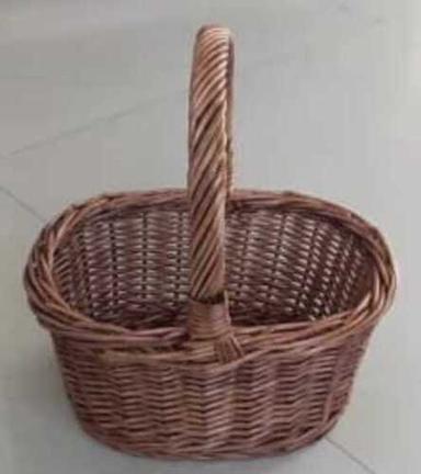 CANE FLOWER BASKET