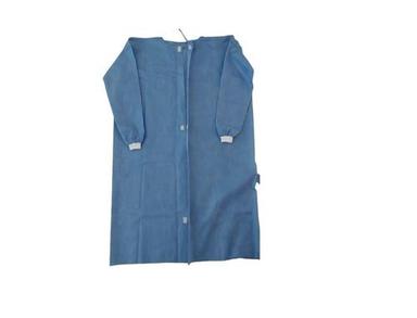 Medical Blue Non-Woven Gown Sms 43 Gsm