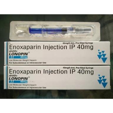 Enoxaparin 40 Mg-0.4 Ml Injection Shelf Life: 3 Years