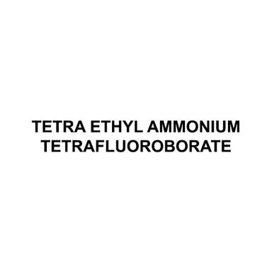 टेट्रा एथिल अमोनियम टेट्राफ्लुओरोबोरेट