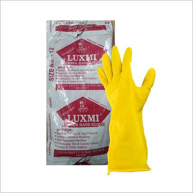 Leather Luxmi Rubber Hand Gloves