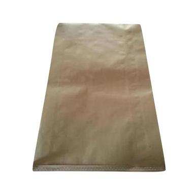 Brown Paper Laminated Hdpe Pp Bag Size: Customized