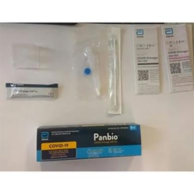 Panbio  Covid-19 Antigen Self Test Usage: Hospital
