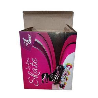 Glossy Lamination Skate Wheels Packaging Boxes