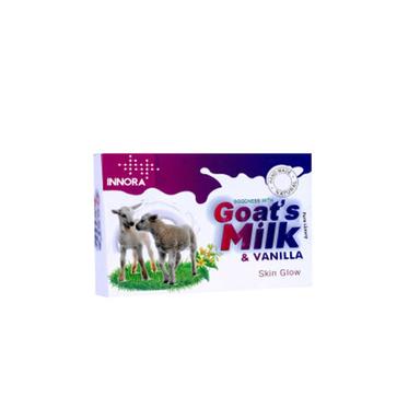 White 125G Innora Goat'S Milk Soap For Skin Glow And Whitening