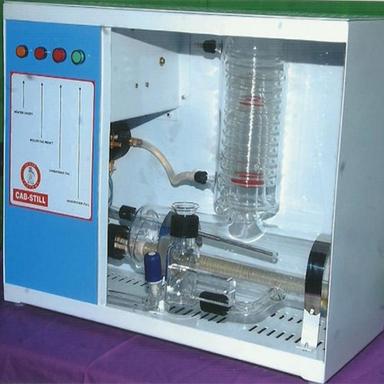 Automatic All Glass Single Distiller Cabinet Equipment Materials: Metal