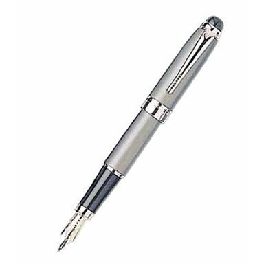  सिल्वर सीएम 03 कैप-पुल टाइप फाउंटेन पेन