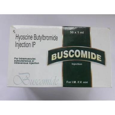  बसकोमाइड इंजेक्शन हायोसाइन ब्यूटाइलब्रोमाइड इंजेक्शन आईपी सूखी और ठंडी जगह रखें