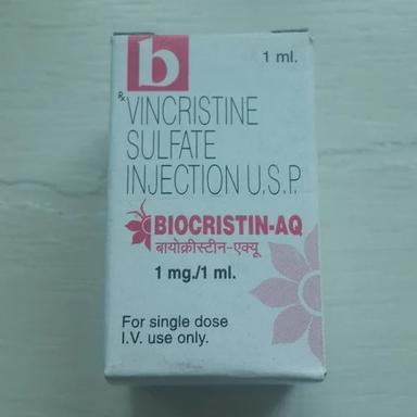 Biocristin-Aq Injection Vincrsitine Sulfate Injection Usp Keep Dry & Cool Place